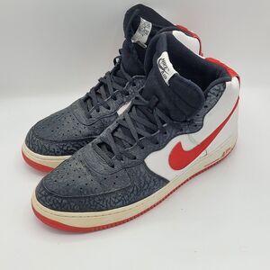 Nike Air force 1 High White University Red Men's Size 12 [315121-113]